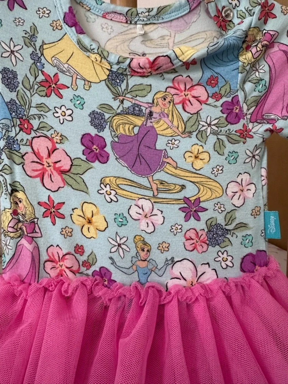Posh Peanut Disney Princess Tulle Bodysuit Dress - Picture 2 of 6